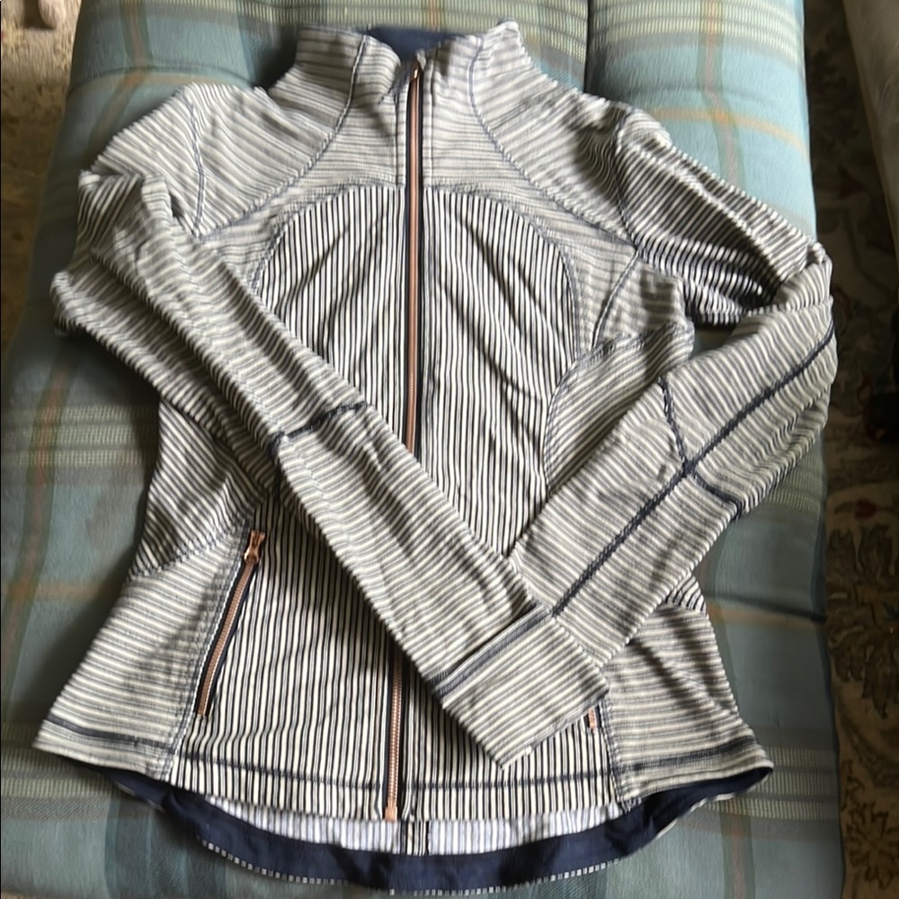Women’s Lululemon Striped Zip-Up Jacket